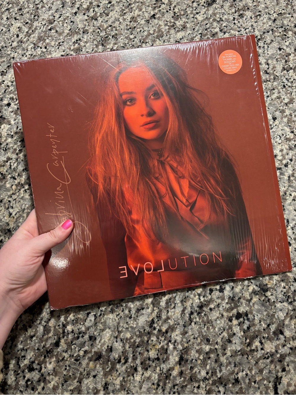 Sabrina Carpenter Evolution Urban Outfitters Vinyl Pressing